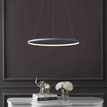 Brice Modern Contemporary Iron Integrated LED Pendant